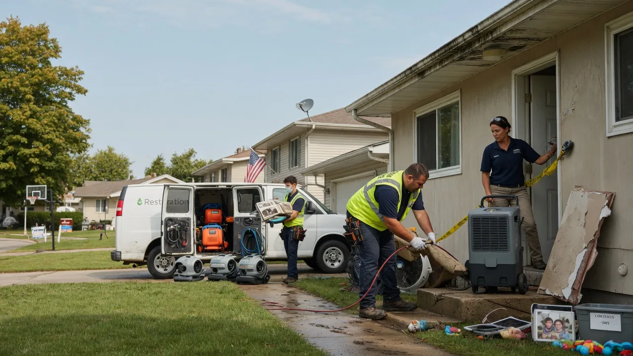 Water Damage Restoration in Quakake, PA near me